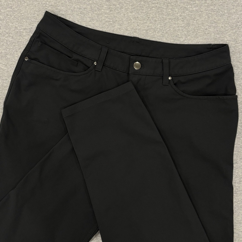 Lululemon ABC Pants Mens 32x31 Dark Gray Athleisure Trousers Stretch Performance